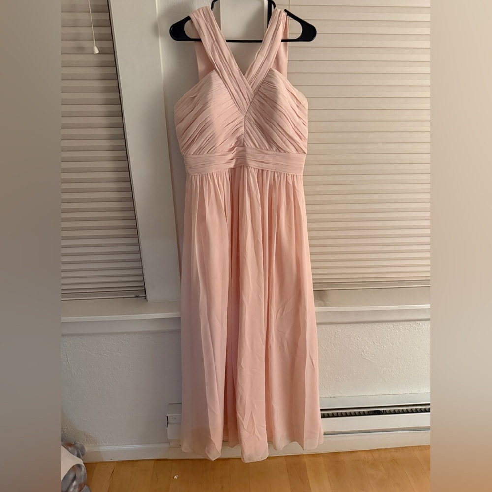 Bill Levkoff Light Pink Gown